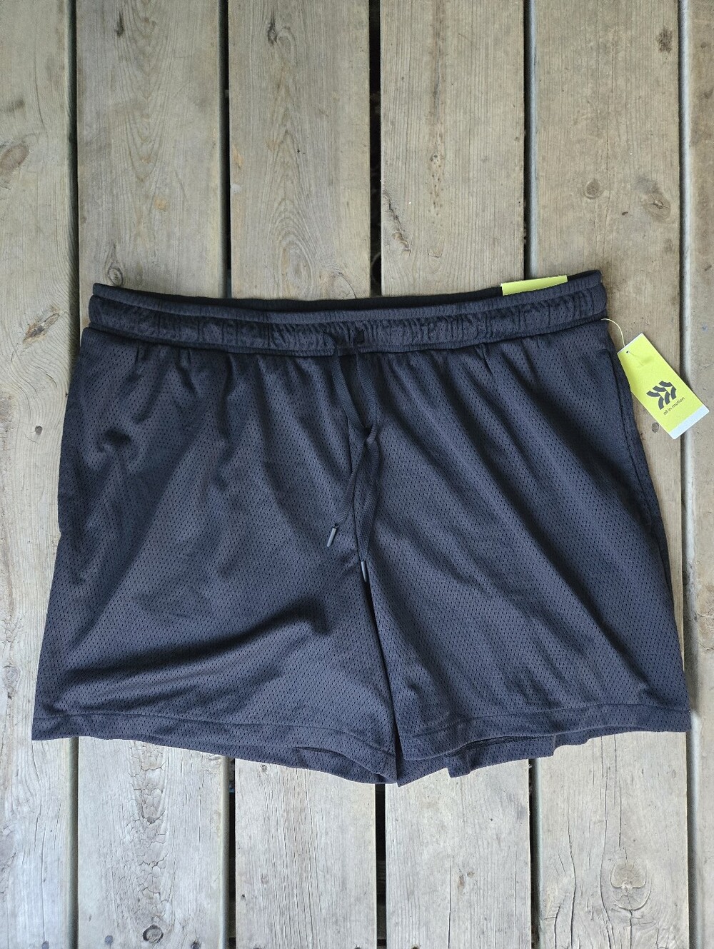 Brand new!! NWT black All in Motion mesh athletic shorts size XL